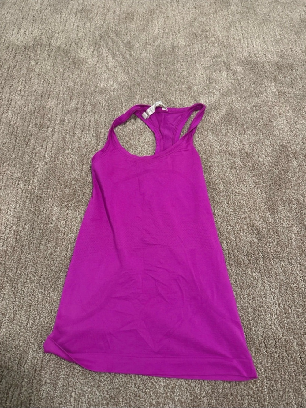 lululemon athletica Magenta Racerback Mini Dress